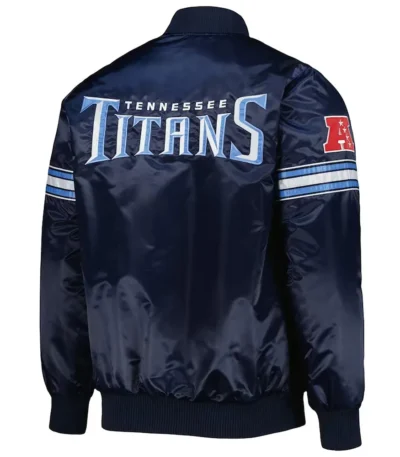 Navy The Pick and Roll Tennessee Titans Jacket