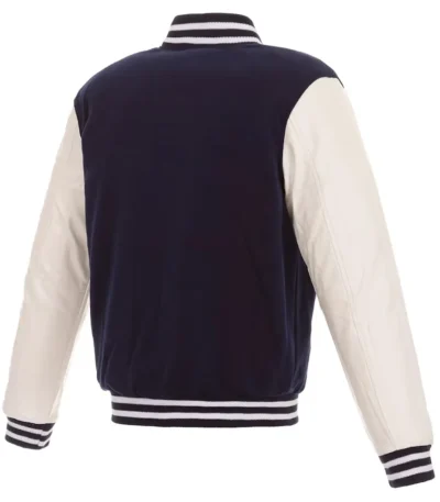 Navy-White Tennessee Titans Varsity Jacket