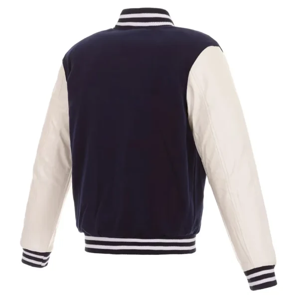 Navy-White Tennessee Titans Varsity Jacket