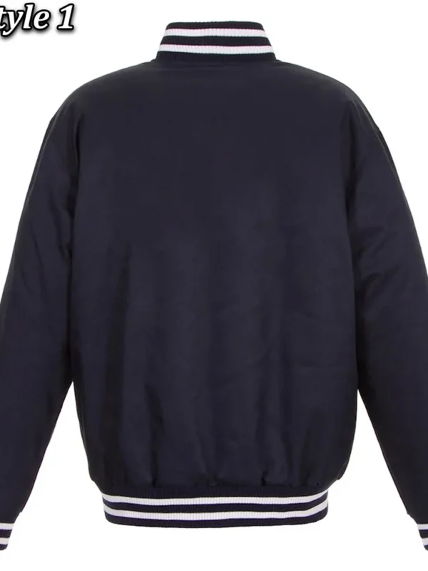 Navy Winnipeg Jets Front Hit Poly Twill Jacket