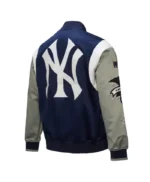 NY Yankees Cooperstown Team Origins Satin Jacket