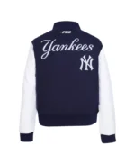 NY Yankees Game Day Classics Navy Varsity Jacket