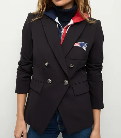 New England Patriots Black Blazer