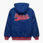 New England Patriots Blue Hooded Jacket