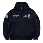 New England Patriots Historic L-2B Hooded Bomber Jacket
