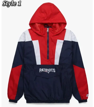 New England Patriots Pullover Jacket