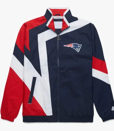 New England Patriots Star Windbreaker Jacket