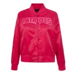 New England Patriots Triple Pink Satin Jacket