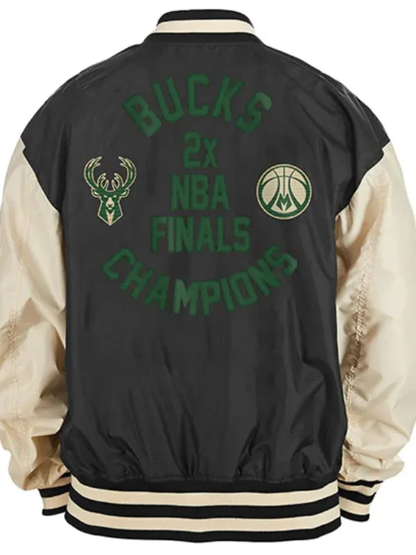 New Era Milwaukee Bucks Bomber Jacket
