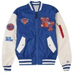 New Era New York Knicks Bomber Jacket