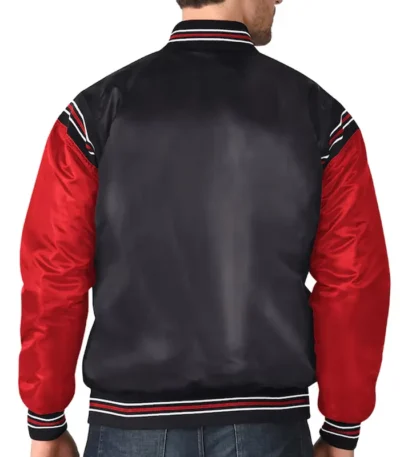 New Jersey Devils 2024 Global Series Varsity Satin Jacket