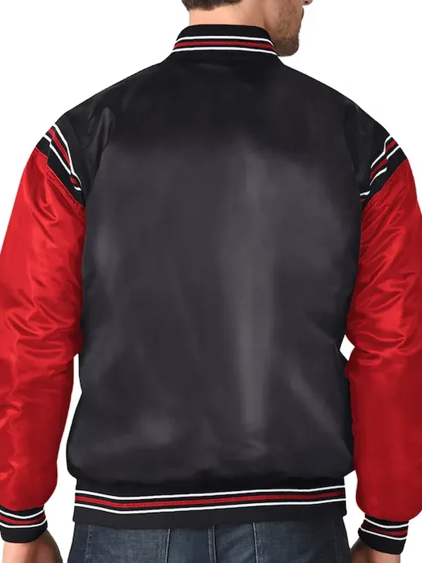 New Jersey Devils 2024 Global Series Varsity Satin Jacket