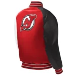 New Jersey Devils Youth Varsity Satin Jacket