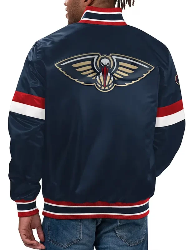 New Orleans Pelicans Home Game Navy Jacket