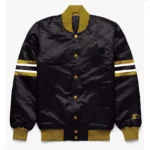 New Orleans Saints Button Down Black Jacket