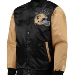 New Orleans Saints Locker Room Throwback Black and Gold Jacket