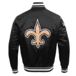 New Orleans Saints Mashup Classic Rib Satin Jacket