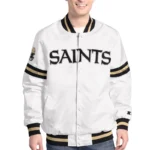 New Orleans Saints Scout Varsity Satin Jacket