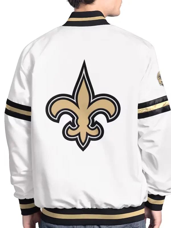 New Orleans Saints Scout Varsity Satin Jacket