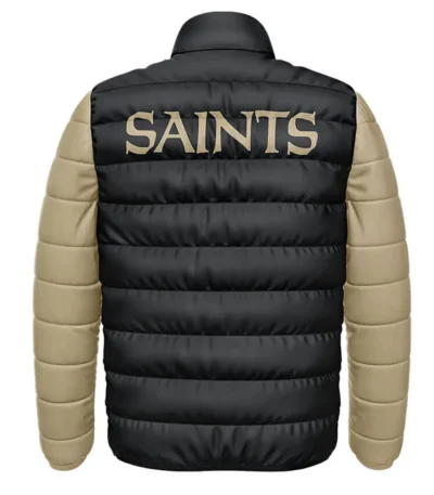 New Orleans Saints Varsity Puffer Jacket