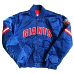 New York Giants 90s Bomber Blue Jacket