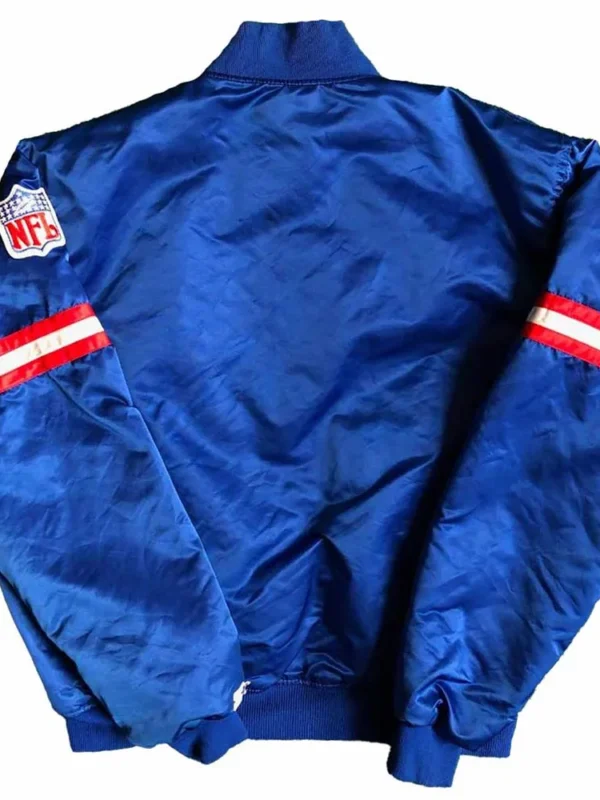 New York Giants 90s Bomber Blue Jacket