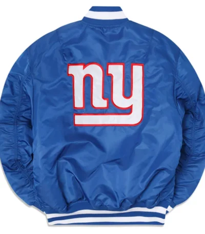New York Giants Bomber MA-1 Jacket
