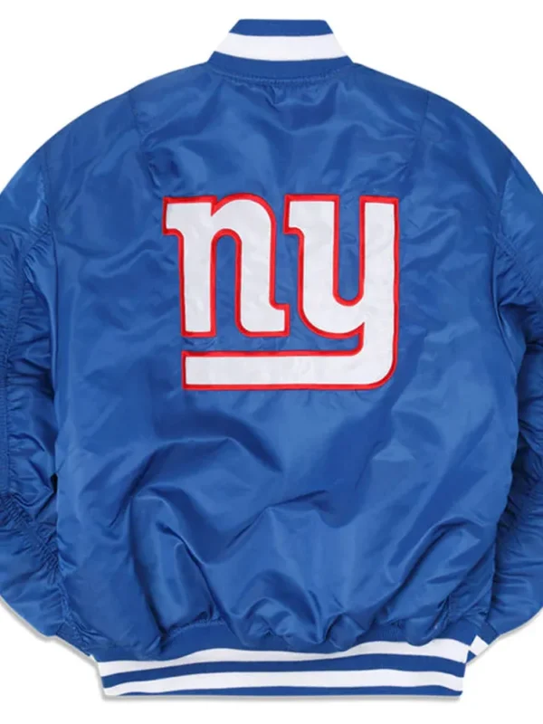 New York Giants Bomber MA-1 Jacket