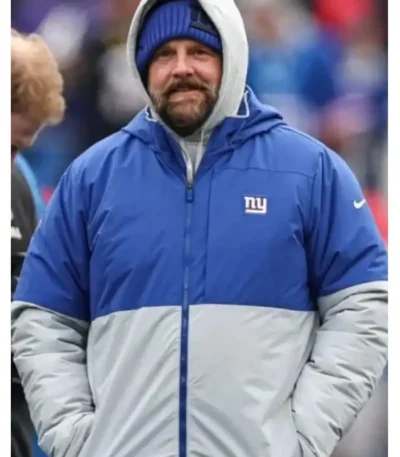 New York Giants Brian Daboll Hooded Jacket
