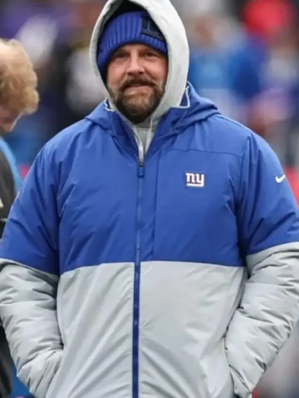New York Giants Brian Daboll Hooded Jacket