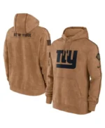 New York Giants Brown Hoodie