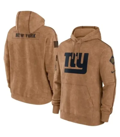 New York Giants Brown Hoodie