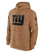 New York Giants Brown Hoodie