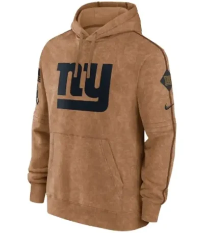 New York Giants Brown Hoodie