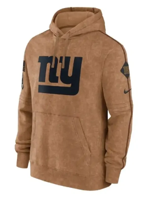 New York Giants Brown Hoodie
