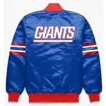 New York Giants Button Down Royal Jacket