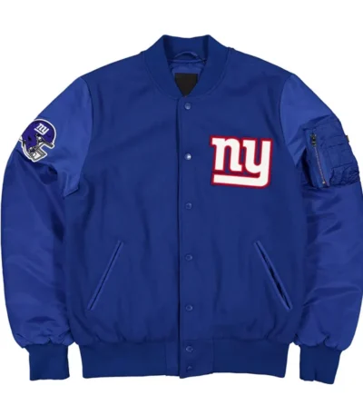 New York Giants MA-1 Historic Varsity Jacket