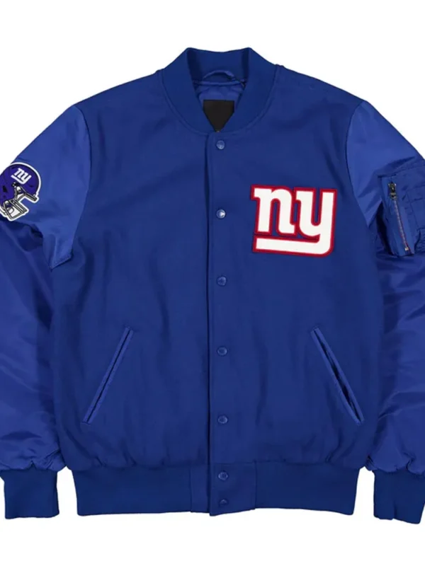 New York Giants MA-1 Historic Varsity Jacket