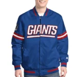 New York Giants Scout Varsity Satin Jacket