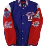 New York Giants Super Bowl Varsity Jacket