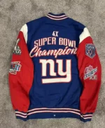 New York Giants Super Bowl Varsity Jacket
