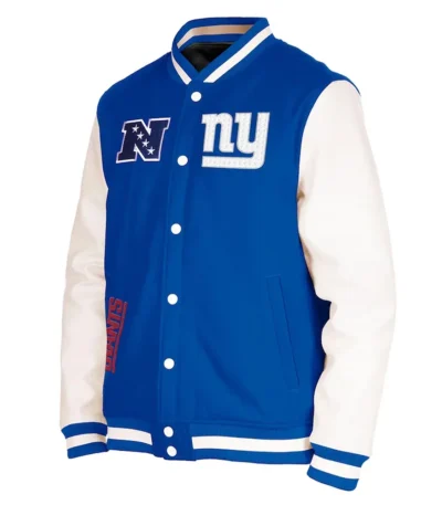 New York Giants Third Down Varsity Jacket