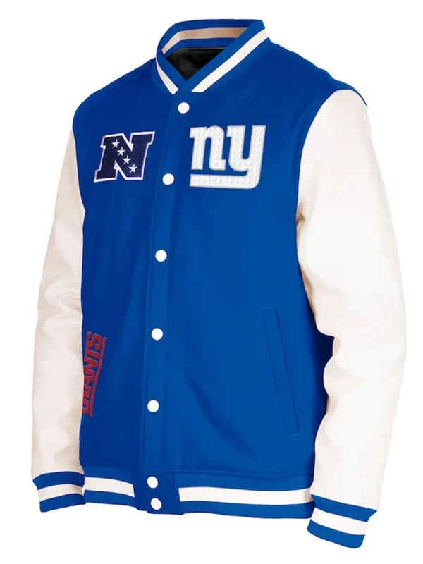 New York Giants Third Down Varsity Jacket