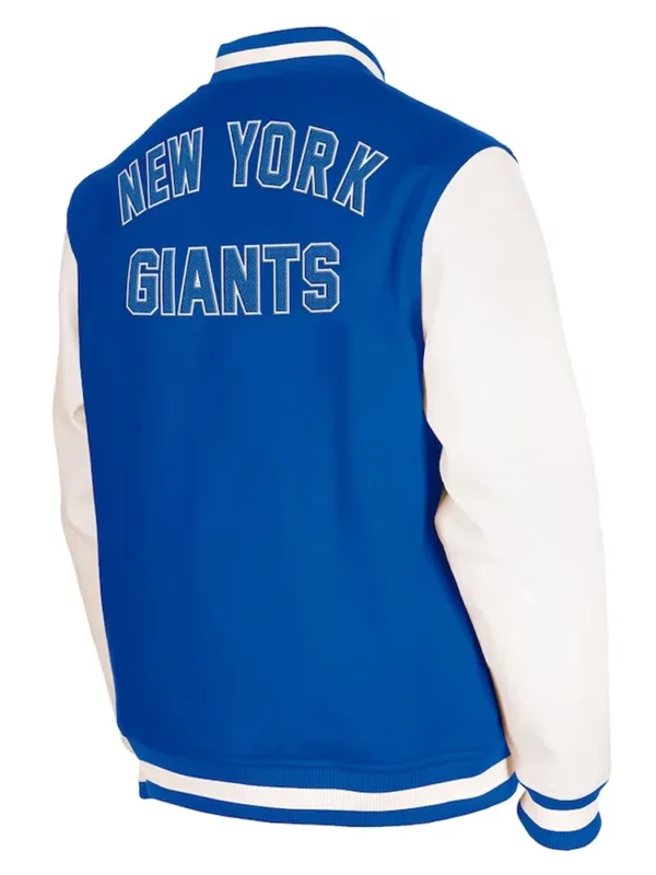 New York Giants Third Down Varsity Jacket
