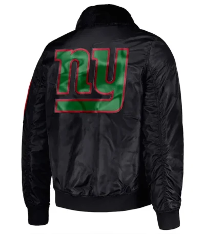 New York Giants Ty Mopkins Black Jacket
