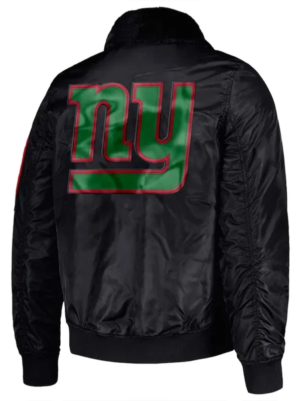New York Giants Ty Mopkins Black Jacket