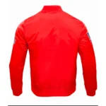 New York Giants Wordmark Satin Jacket