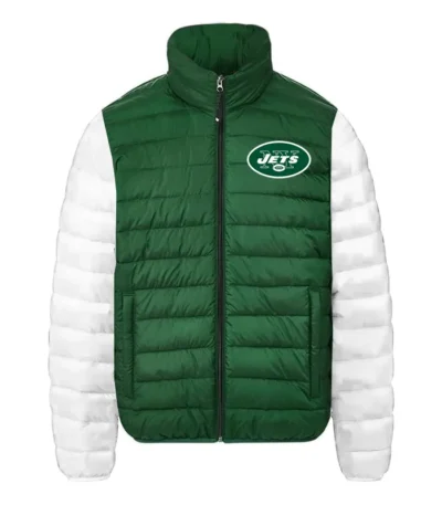 New York Jets Full-Zip Puffer Jacket