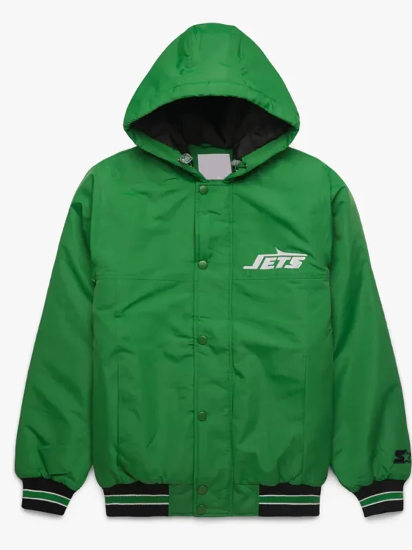 New York Jets Green Hooded Jacket