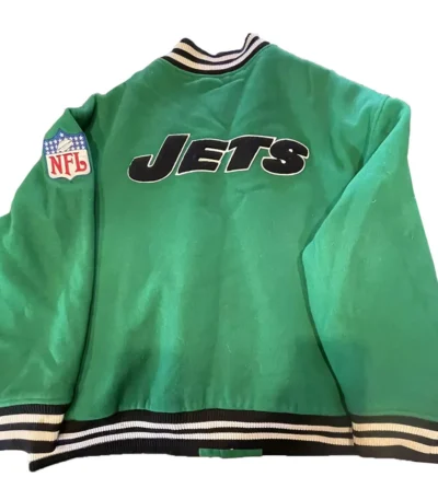 New York Jets Green Throwbacks Varsity Jacket